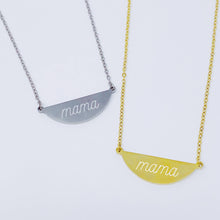 Load image into Gallery viewer, Mama Necklace- Gold Sphere
