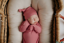 Load image into Gallery viewer, Rose Knotted Gown and Hat
