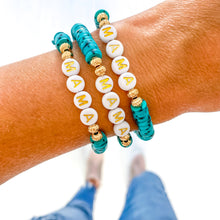 Load image into Gallery viewer, Mama Heishi Bracelets: Boy Mom
