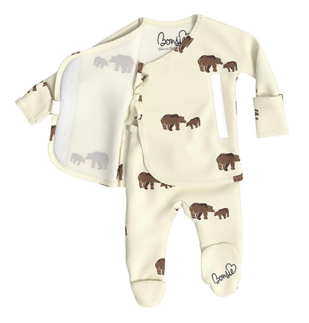 Bonsie footie- Mama Bear