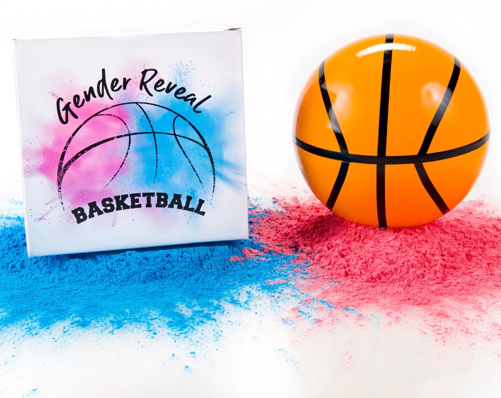 Basketball- Gender Surprise Ball (Powder)