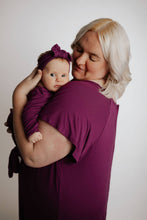 Load image into Gallery viewer, Plum Purple- Labor and Delivery/ Nursing Gown
