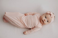 Load image into Gallery viewer, Heavenly Pink Knotted Gown: Gown &amp; Hat
