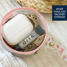Load image into Gallery viewer, Itzy Paci Case- Ribbons &amp; Roses
