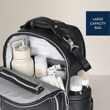 Load image into Gallery viewer, Noir Boss Plus- Backpack Diaper Bag
