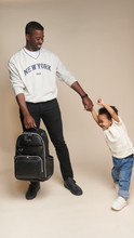 Load image into Gallery viewer, Noir Boss Plus- Backpack Diaper Bag
