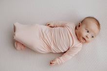 Load image into Gallery viewer, Heavenly Pink Knotted Gown: Gown &amp; Hat

