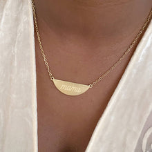 Load image into Gallery viewer, Mama Necklace- Gold Sphere
