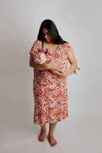 Load image into Gallery viewer, Wild Child Floral Hawaiian Knotted Gown: Gown Only
