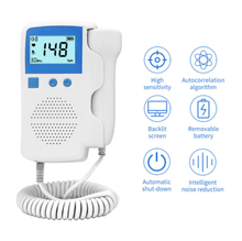 Load image into Gallery viewer, Baby Heartbeat Monitor Fetal Doppler
