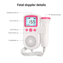 Load image into Gallery viewer, SpringBud FD-400B Fetal Doppler Heart Beat Monitor
