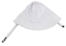Load image into Gallery viewer, White Sun Hat(0-6M)
