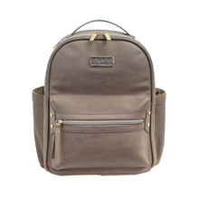 Load image into Gallery viewer, Taupe Mini Diaper Bag
