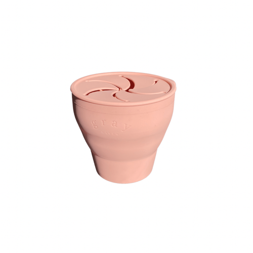 Silicone Snack Cup Coral