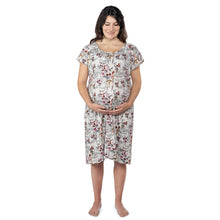 Load image into Gallery viewer, Floral Labor and Delivery/ Nursing Gown
