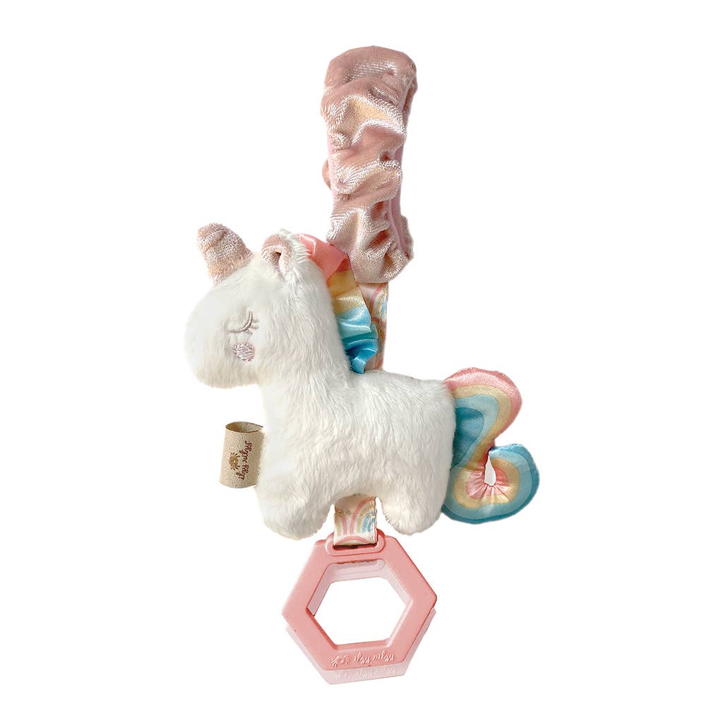 Ritzy Jingle Unicorn Attachable Travel Toy