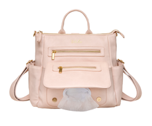 Load image into Gallery viewer, Diaper Bag Backpack: Blush Pink
