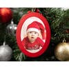 Load image into Gallery viewer, Babyprints Photo Ornament with Clean-Touch Ink Pad, Red

