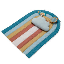 Load image into Gallery viewer, Ritzy Tummy Time Rainbow Play Mat

