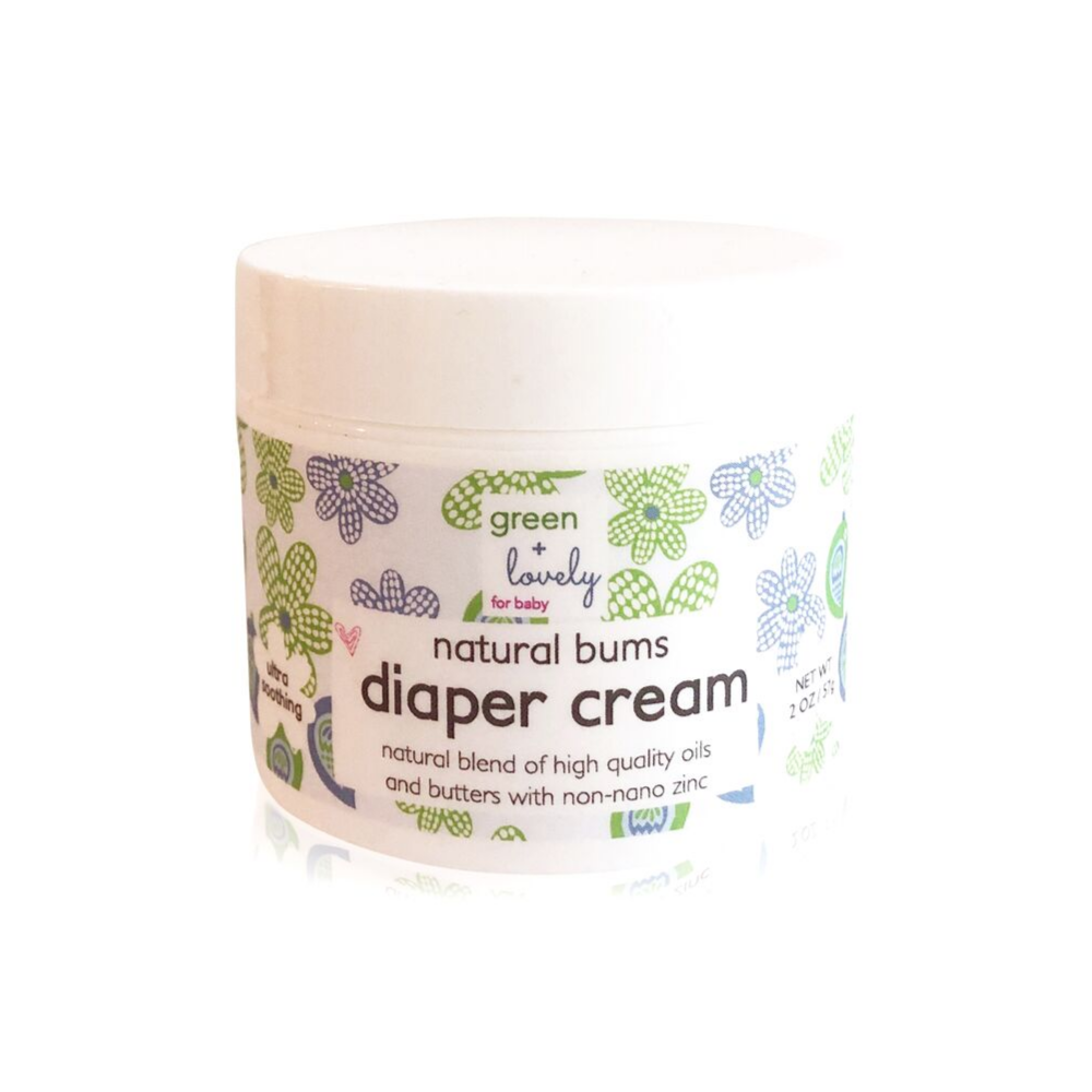 Natural Bums Diaper Rash Cream - non-nano zinc