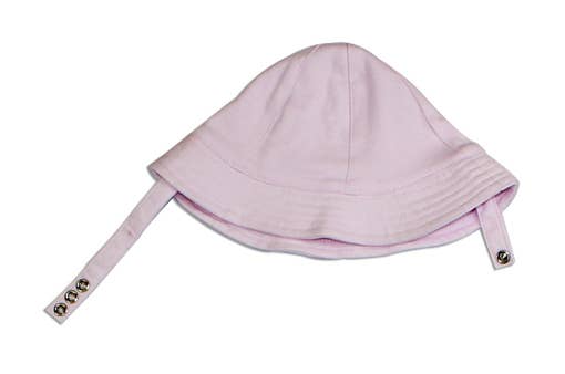 Pastel Pink Sun Hat(0-6M)
