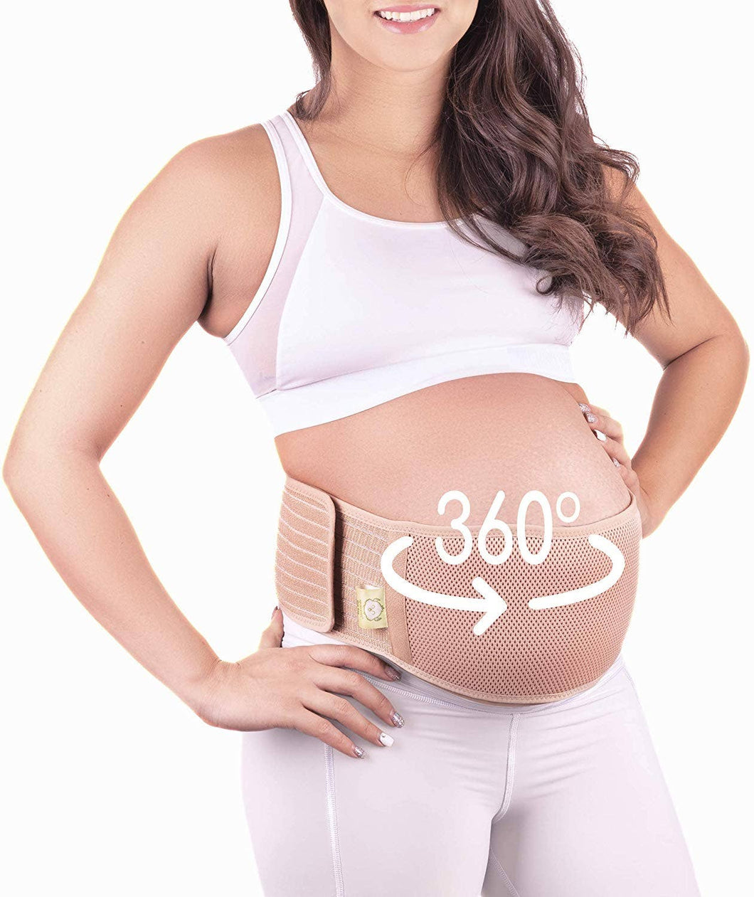 Pregnancy Belly Support Band- Beige