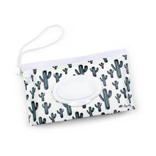 Load image into Gallery viewer, CACTUS- Take &amp; Travel Reusable Wipes Pouch
