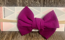 Load image into Gallery viewer, Elastic 3in Headband Bows
