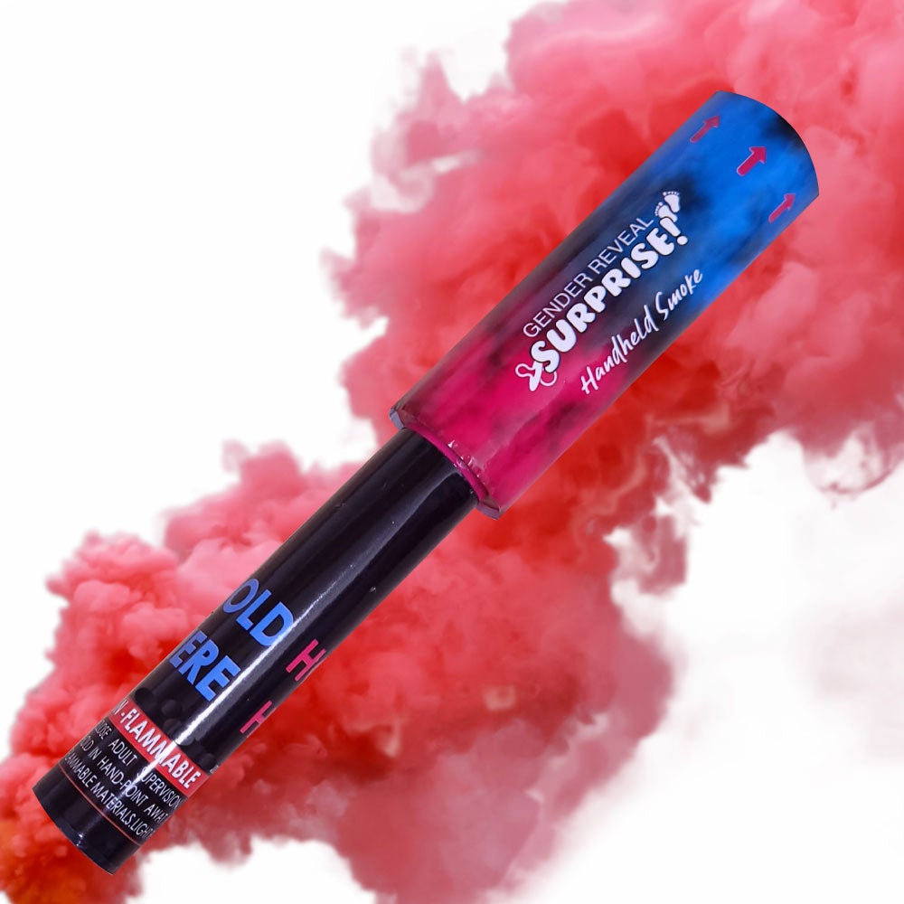 Handheld Smoke Bomb (pink/blue)