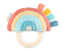 Load image into Gallery viewer, Ritzy Rattle Pal Teether- Rainbow
