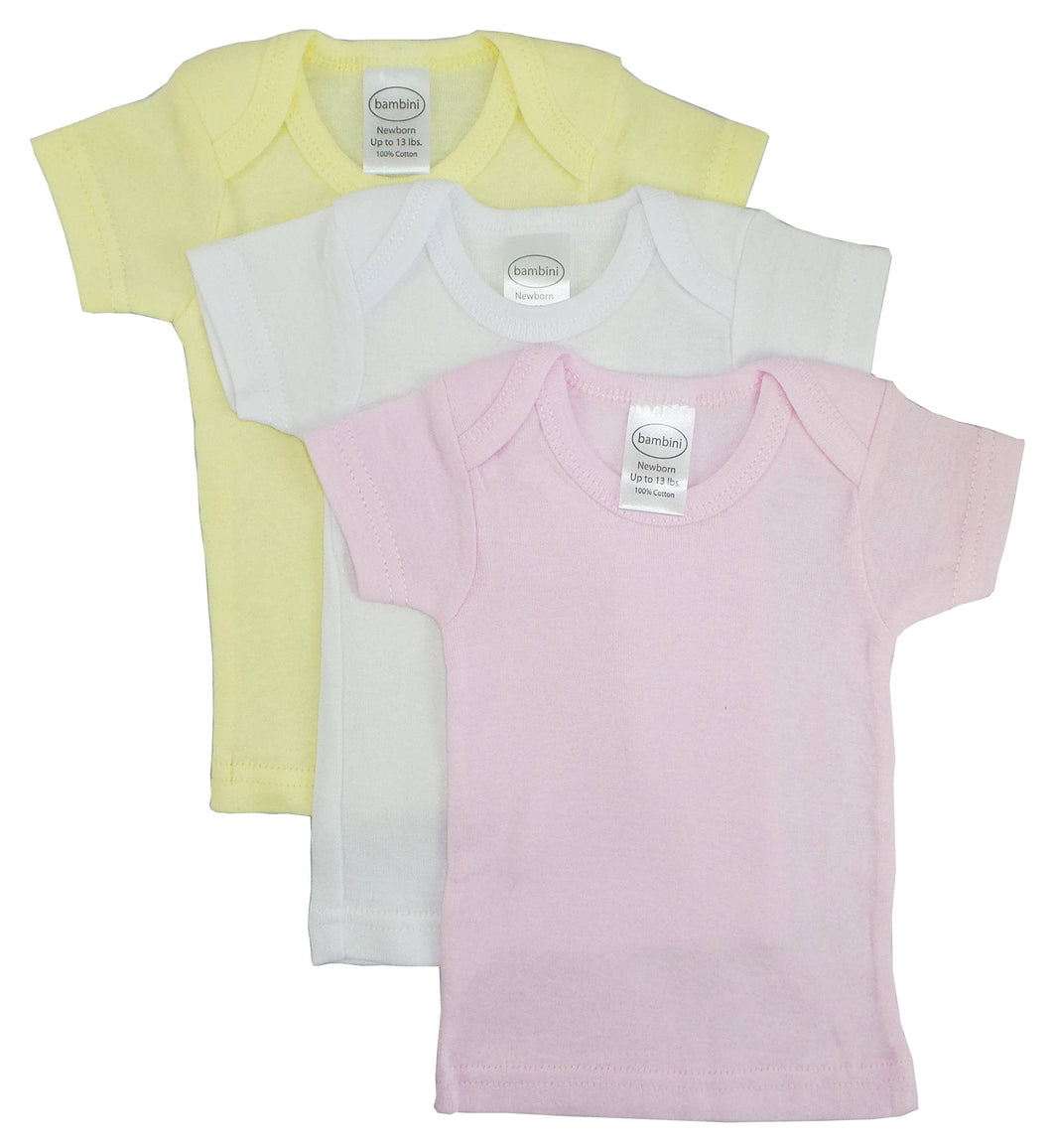 Pastel Short Sleeve Lap T-shirts