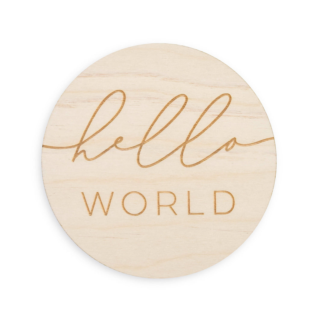 Hello World Sign: Simple Script