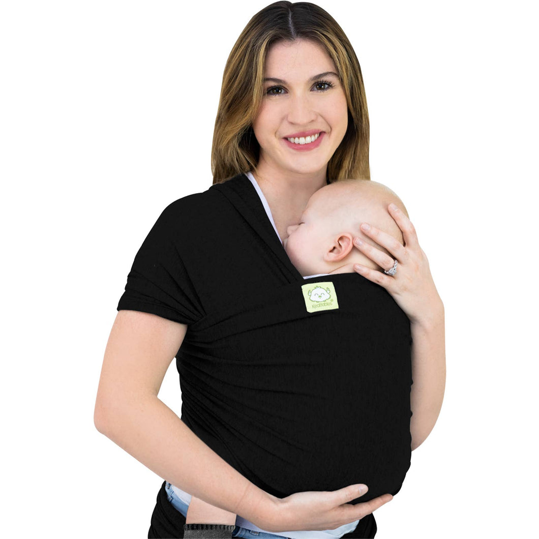 Baby Wrap Carrier- Trendy Black