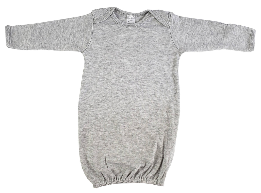 Infant Heather Grey Gown