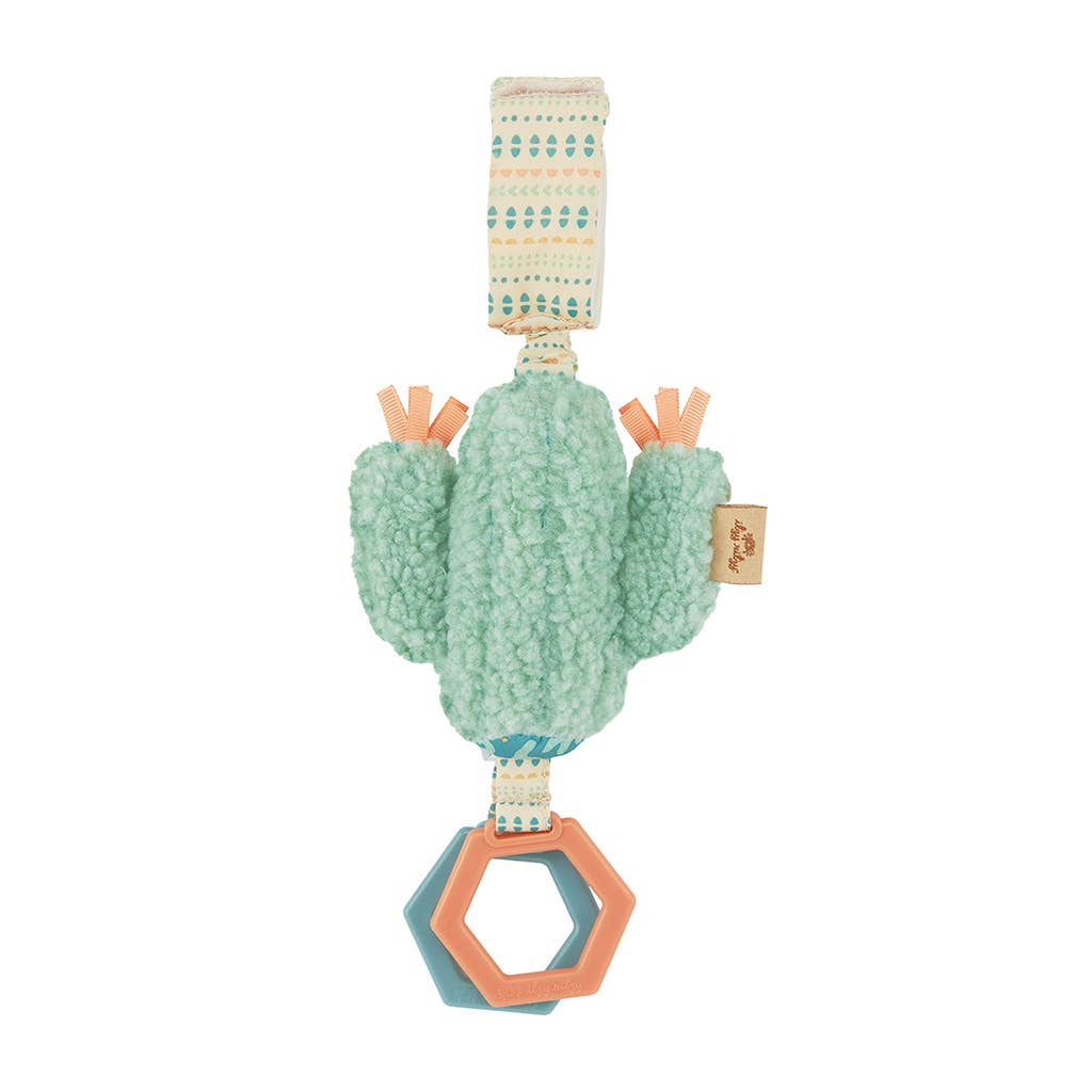 NEW Ritzy Jingle Cactus Attachable Travel Toy