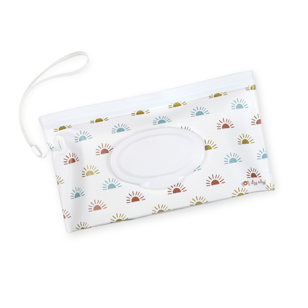 SUNRISE- Take & Travel Reusable Wipes Pouch