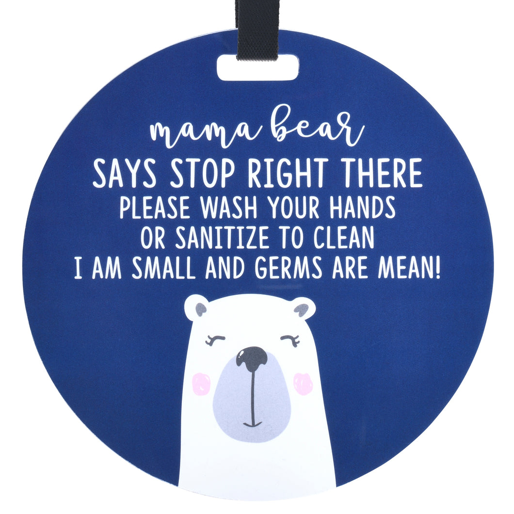 Mama Bear No Touching Car Seat/ Stroller Tag