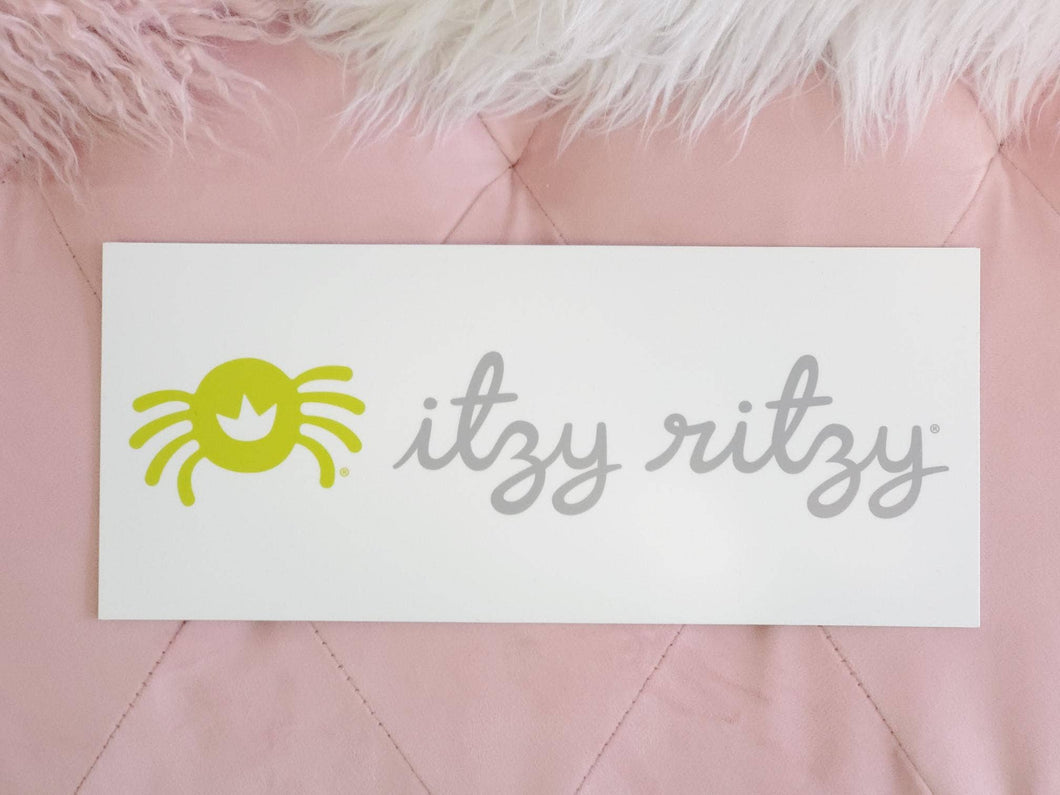 Itzy Ritzy Branded Vinyl Display Sign - Small