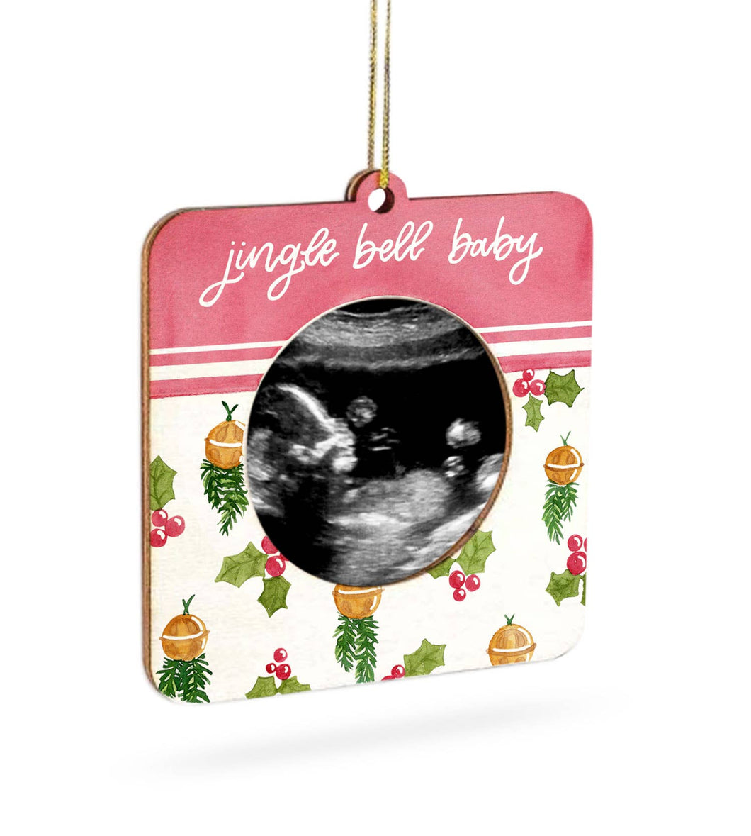 Jingle Bell Baby Ultrasound Ornament