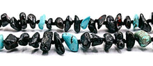 Load image into Gallery viewer, Amber Necklaces &amp; Bracelets- Black &amp; Turquoise
