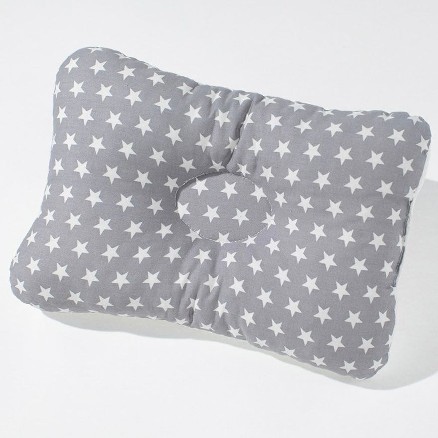 Grey Star Infant Head Pillow