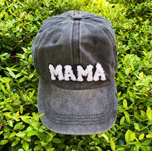Load image into Gallery viewer, Black MAMA Hat
