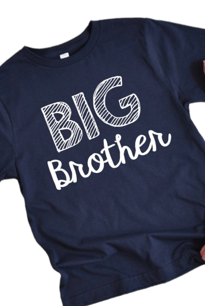BIG Brother Shirt- Navy Blue