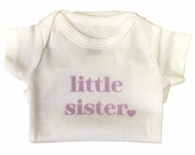 Load image into Gallery viewer, Little Sister- Purple or White onesIe
