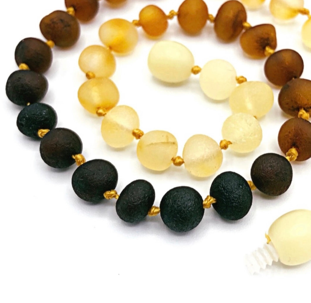 Amber Necklaces/ Bracelets: Ombre