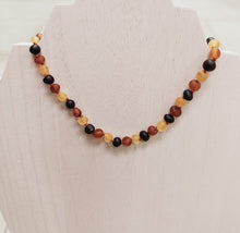 Load image into Gallery viewer, Amber Necklaces: Bracelets: Tricolor
