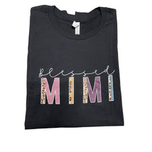 Load image into Gallery viewer, Blessed MIMI Shirt- Black
